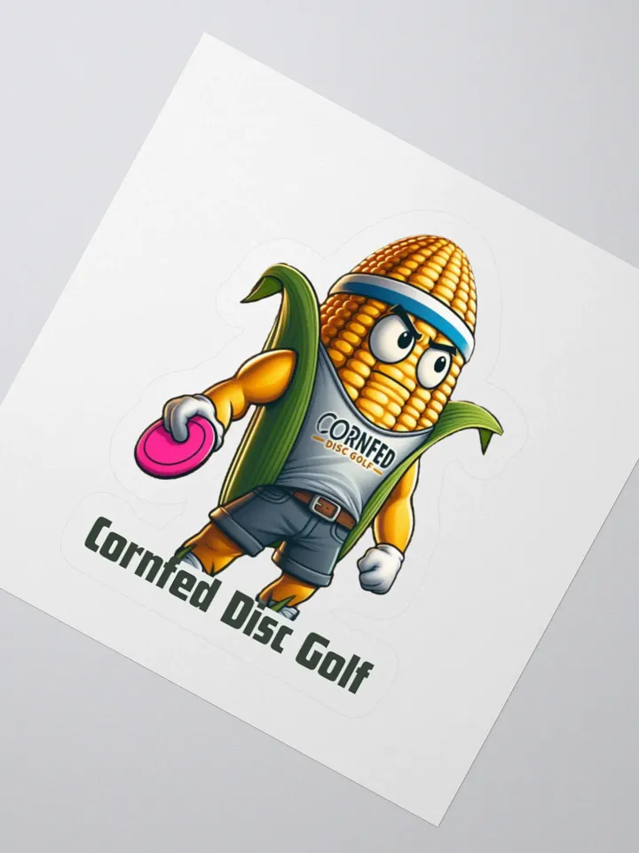 Cornfed Disc Golf Sticker product image (2)