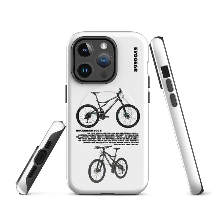 White Rockrider 500 S iPhone MagSafe Case product image (3)