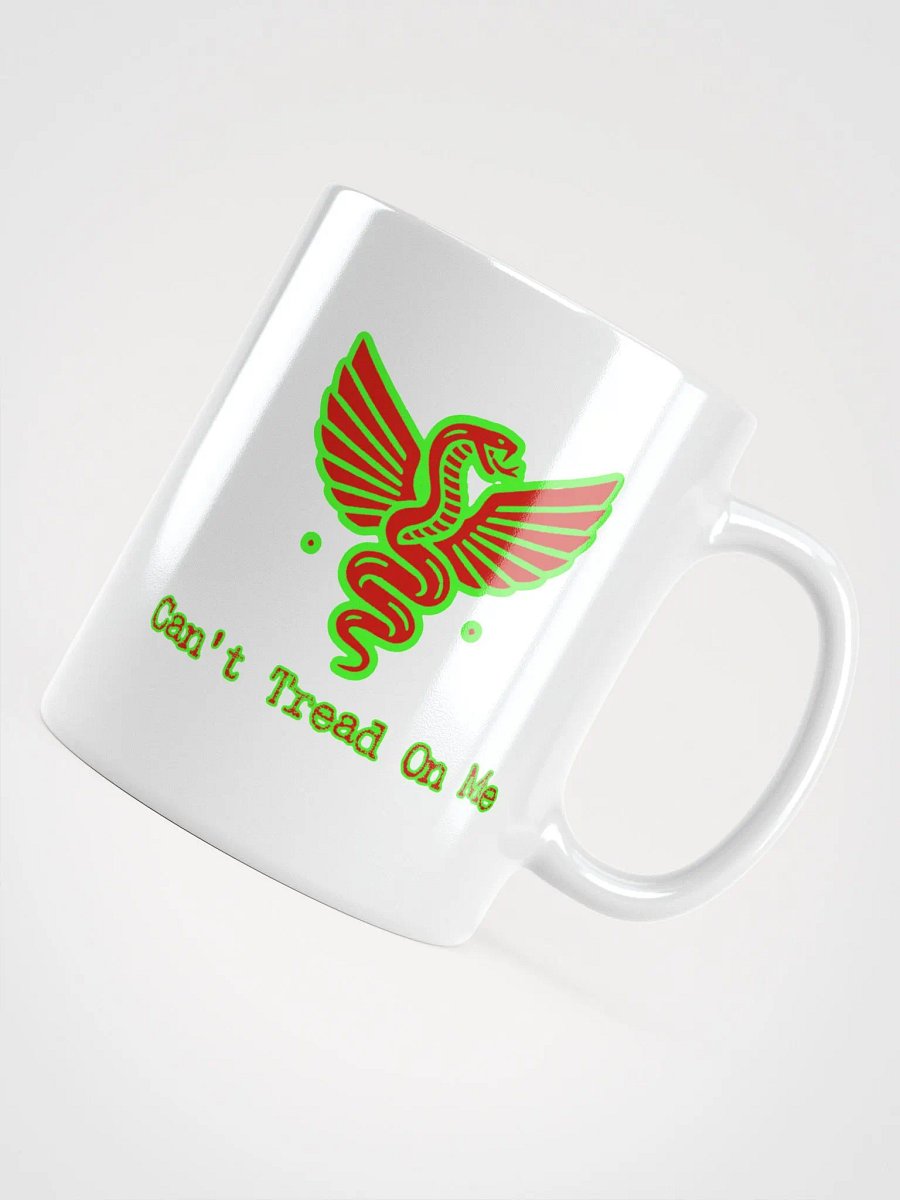 Can't Tread on Me Mug (Neon Green and Red) product image (11)