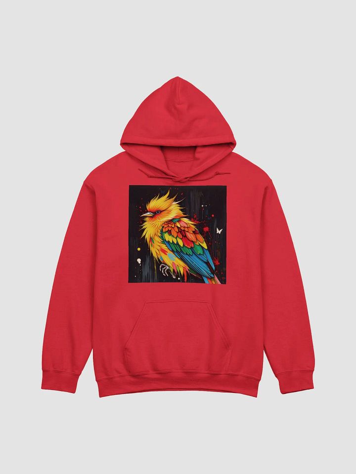 Vibrant Bird Feathers Hoodie product image (1)