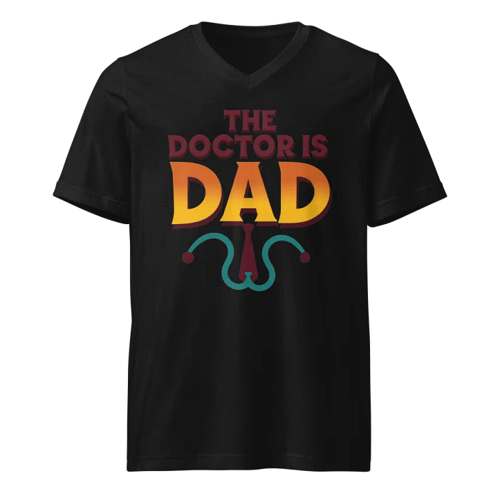 Dad Doctor V-Neck Tee product image (1)