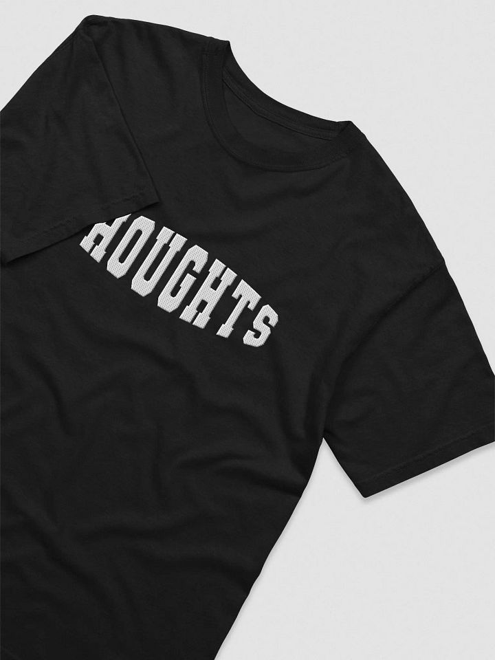 Thoughts T-Shirt Varsity White Thread product image (2)