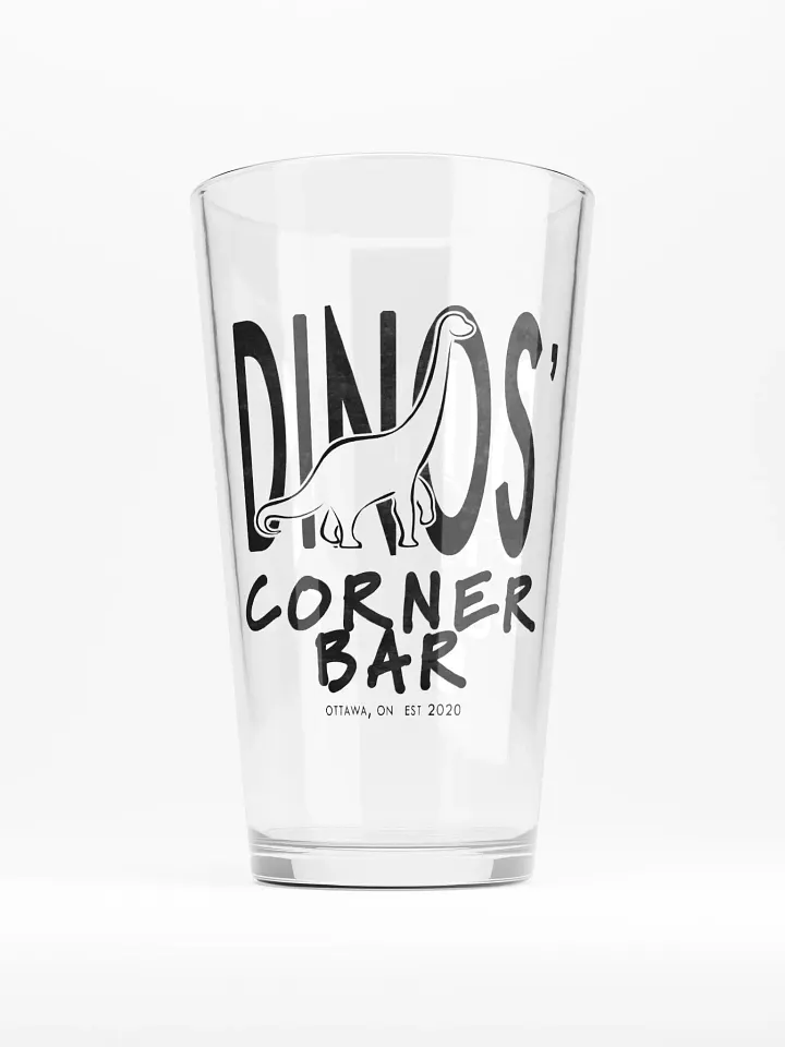 Dinos' Corner Bar Pint Glass product image (1)