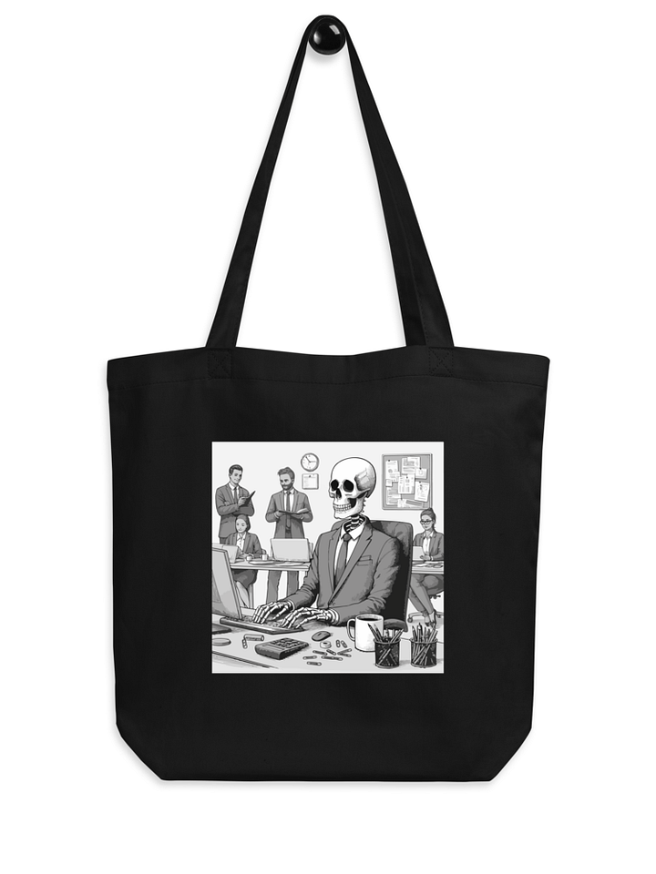 Corporate Skeleton (Organic Tote Bag) product image (1)