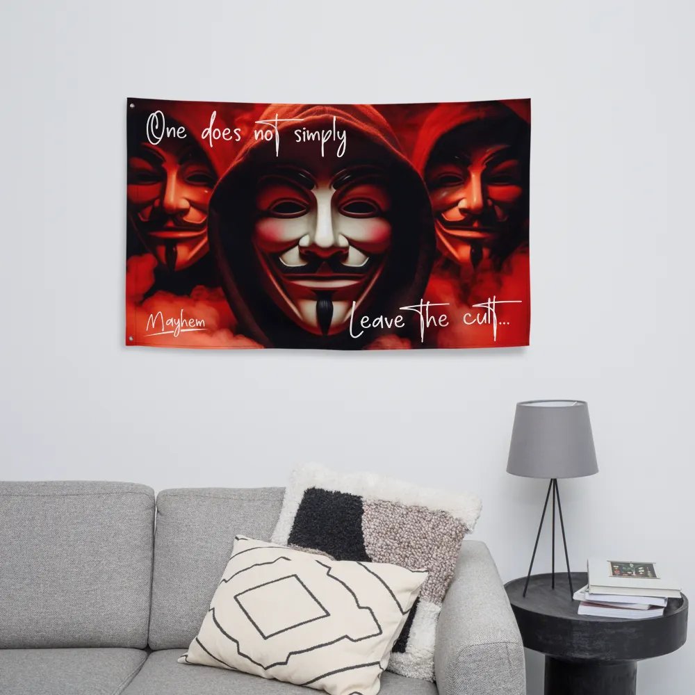 One Does Not Simply Leave The Cult Flag product image (8)