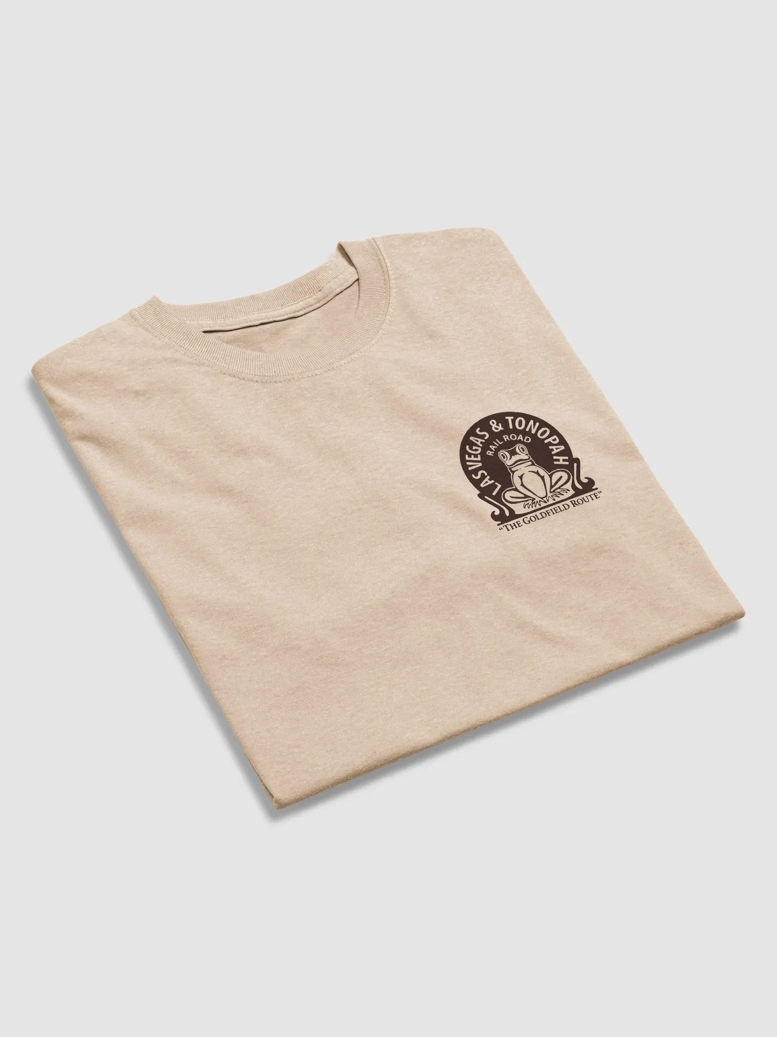 Las Vegas & Tonopah Railroad GOLDFIELD BULLFROG Vintage Logo Tee product image (4)