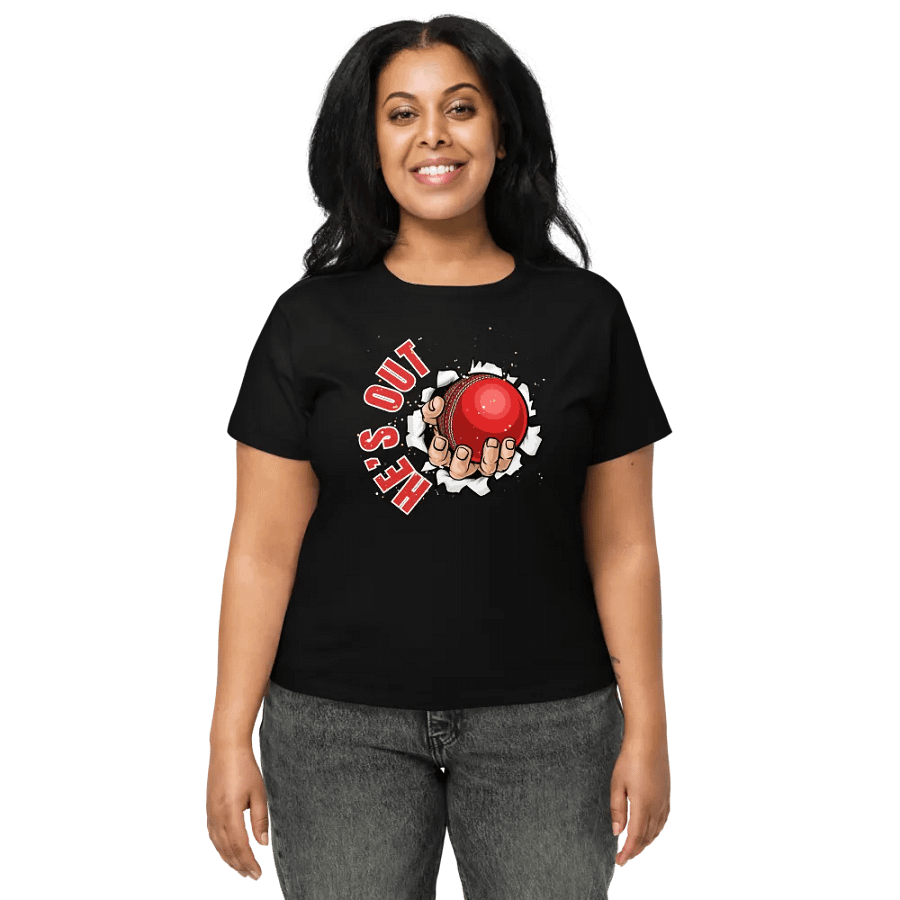 He's Out Cricket Tee product image (7)