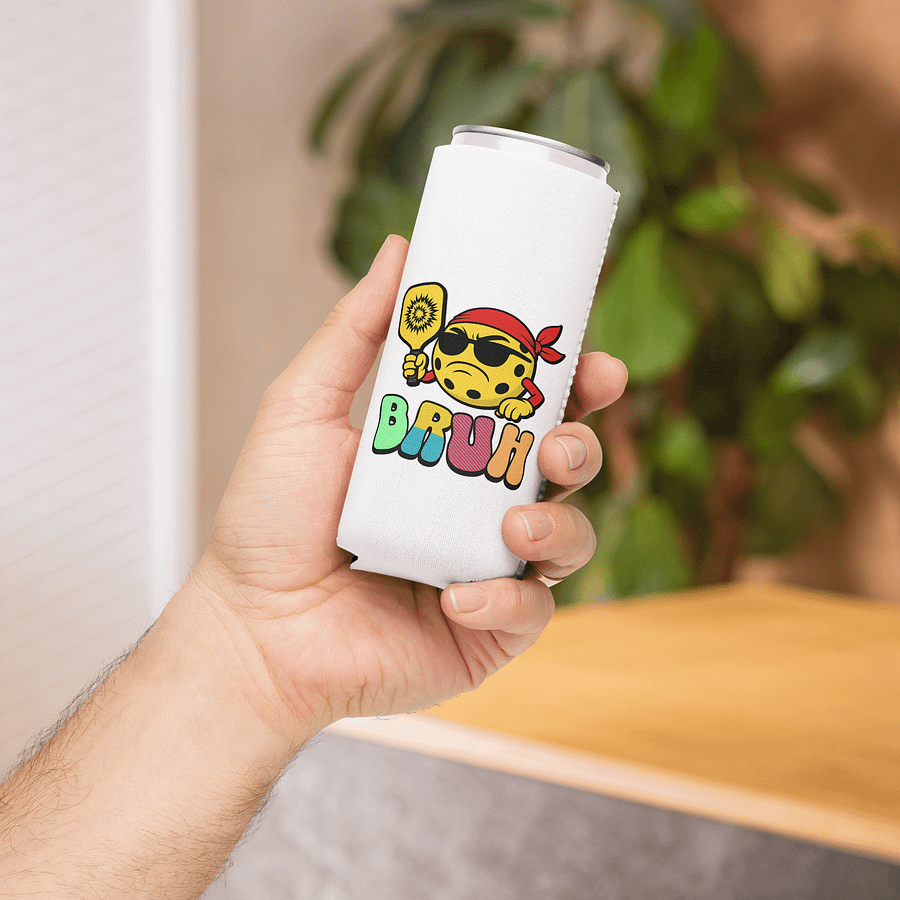 Bruh Pickleball Vibes Can Cooler product image (4)