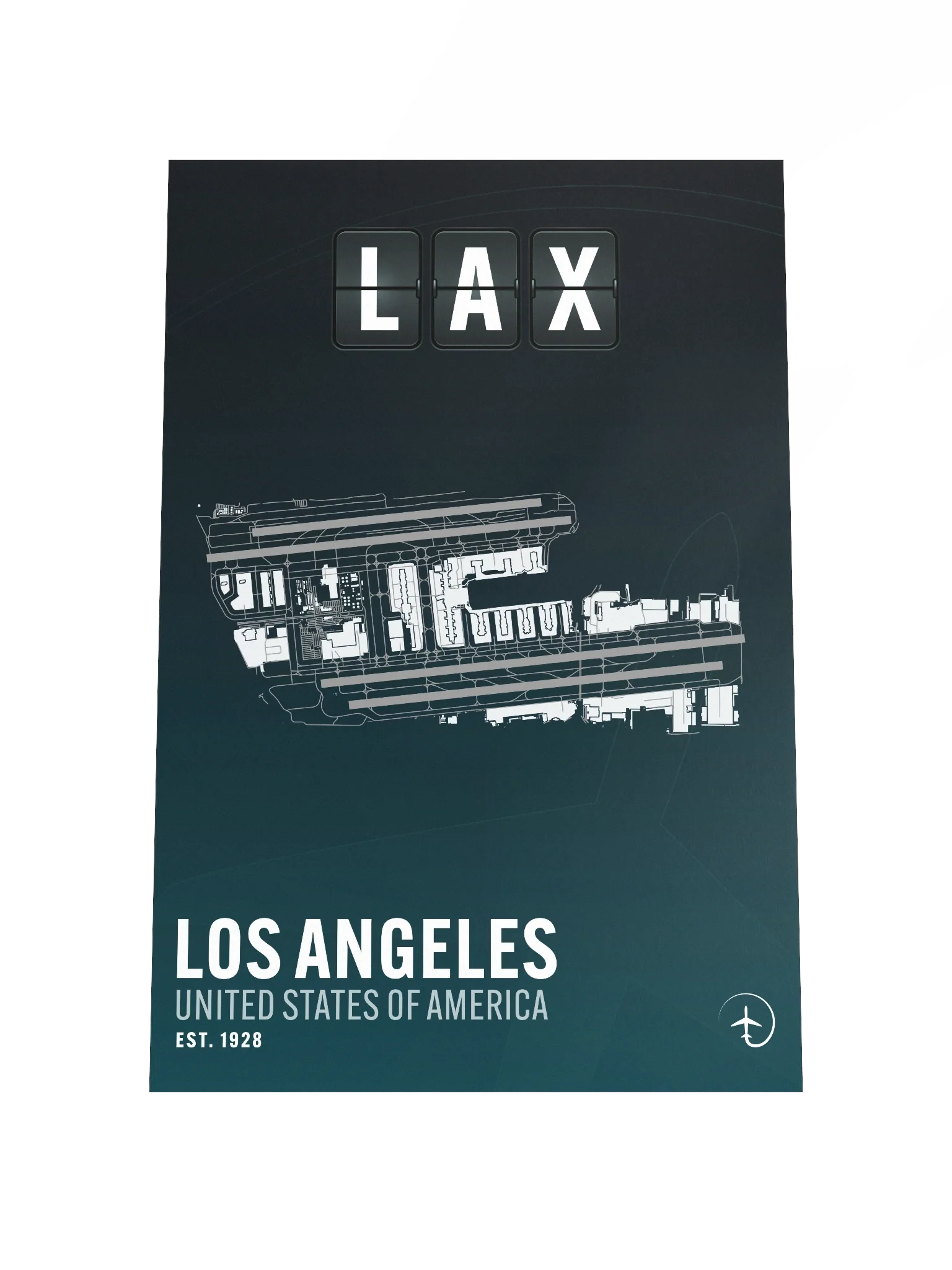 Los Angeles LAX Poster product image (4)