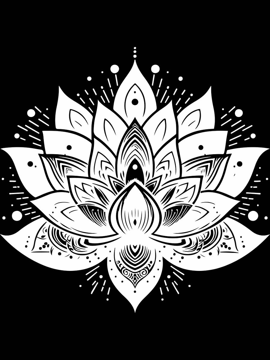 Mandala Lotus Luminous Design product image (3)