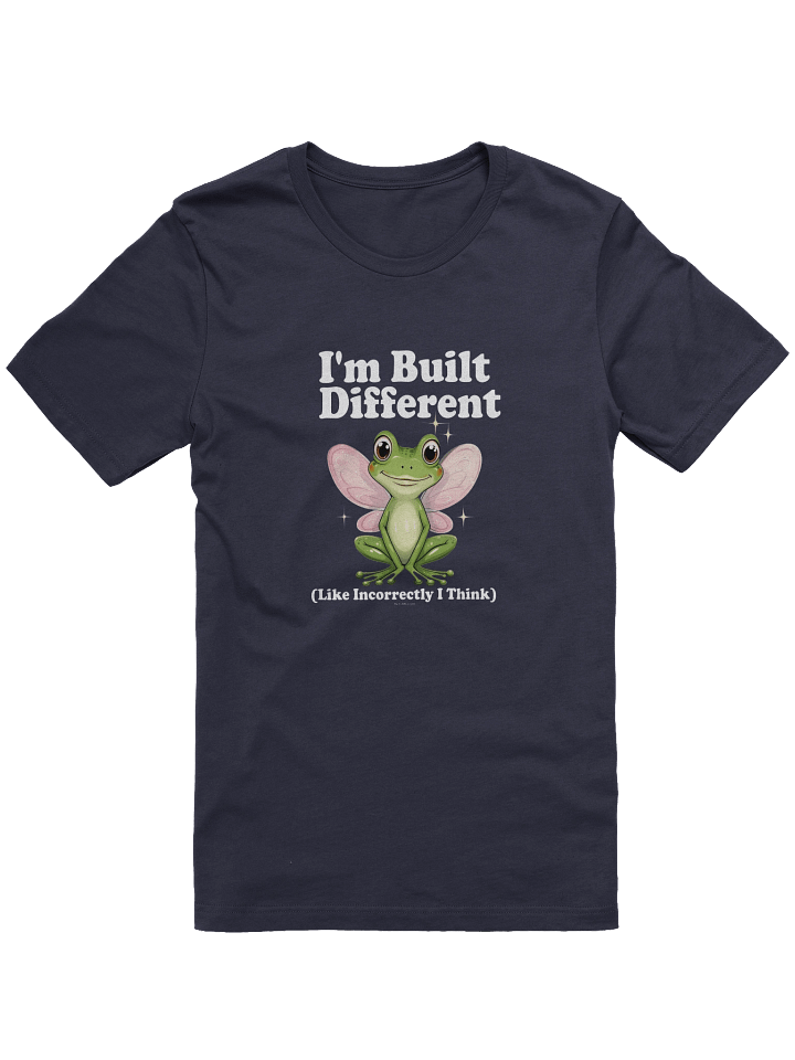 [BJ Designs] Built Different Unisex Graphic Tee product image (1)