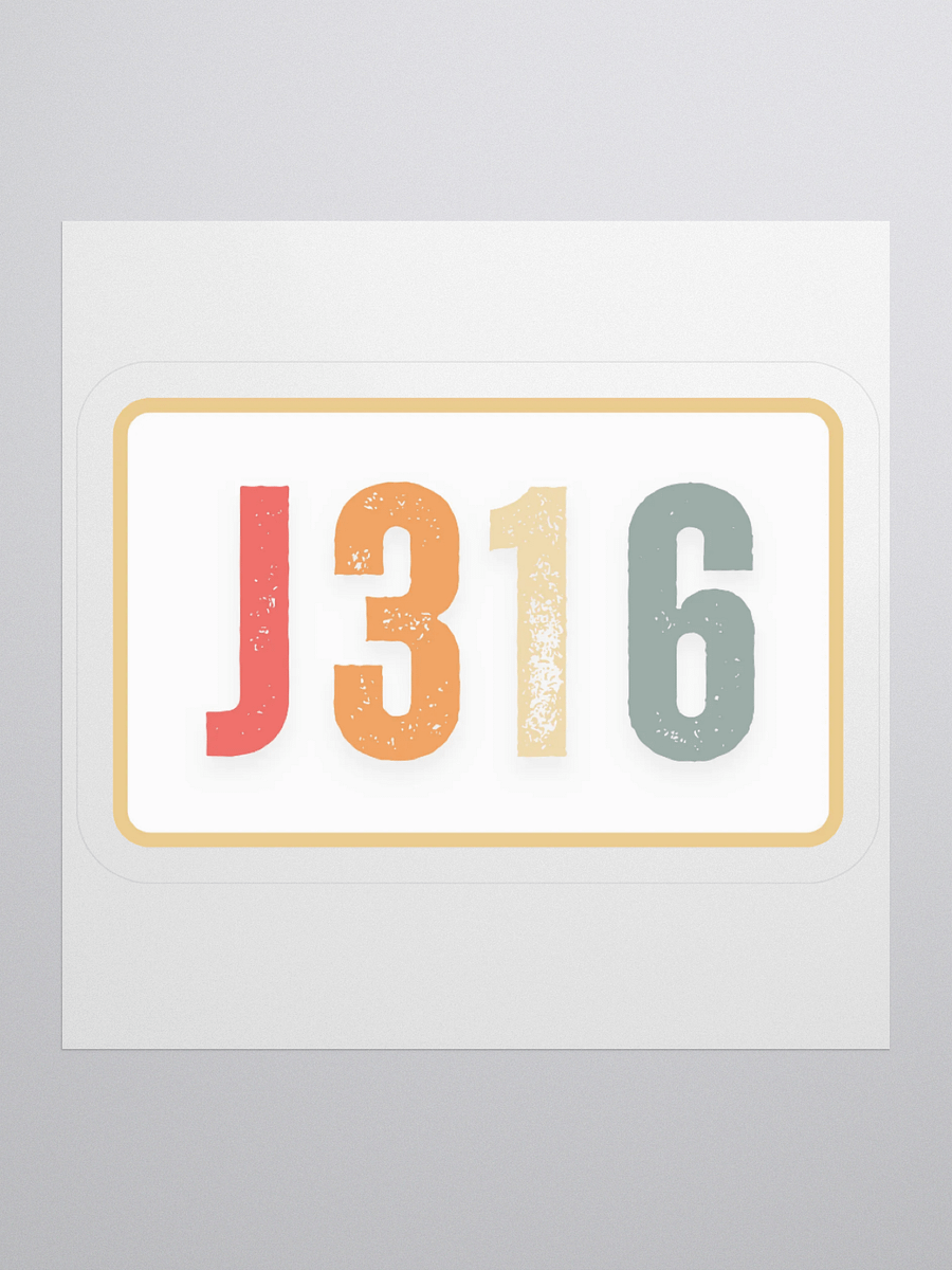 John 3:16 Sticker product image (2)