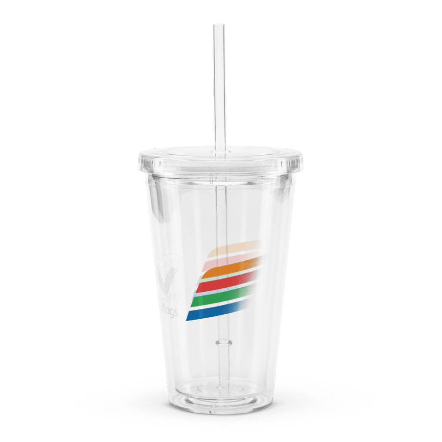 STV Double Wall Clear Plastic Tumbler product image (5)