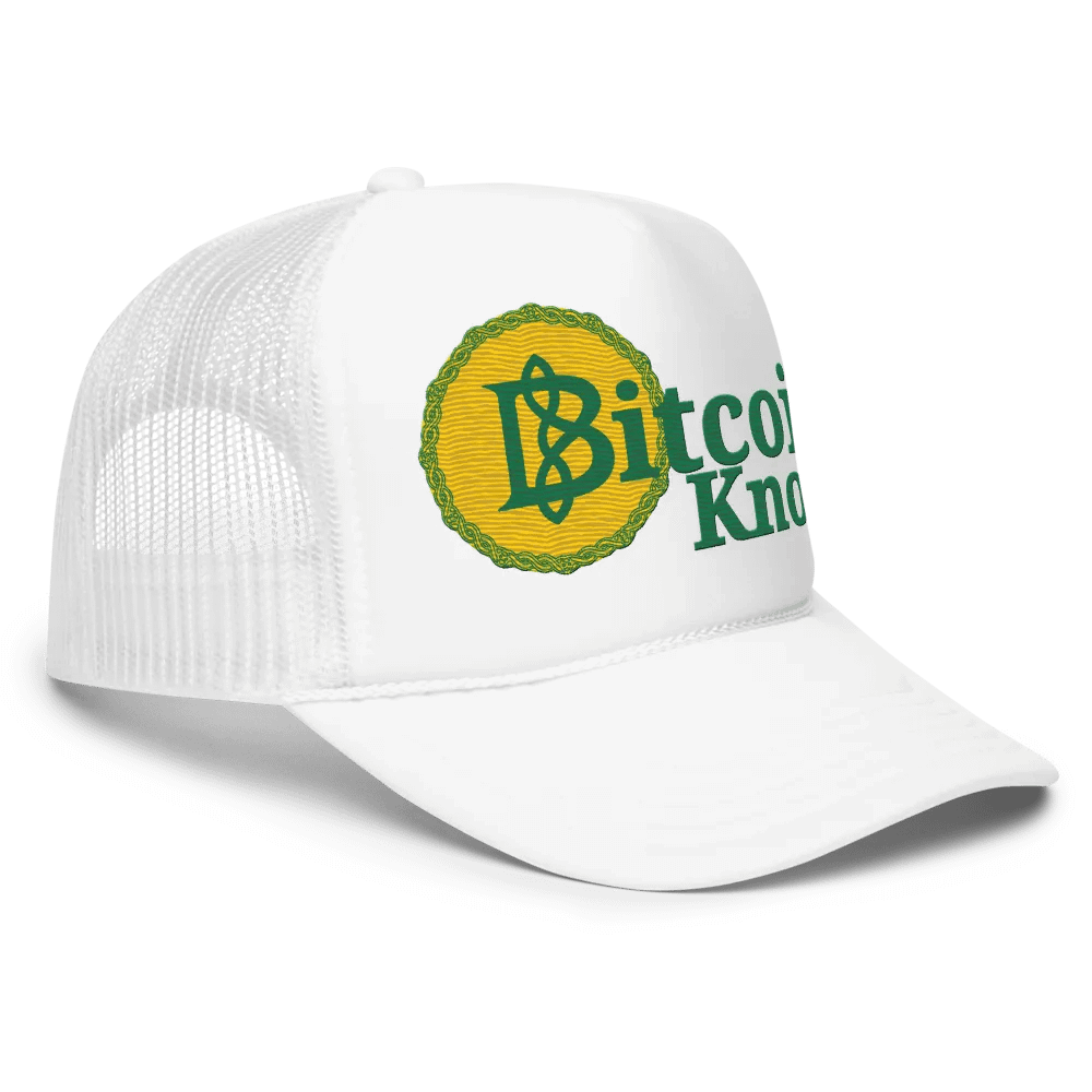 BITCOIN Knots White Hat product image (4)