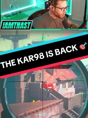 THE #KAR98 IS BACKKKK!!!!  . . . If you like this content come check it out live over at twitch.tv/iamtnast! Would greatly appreciate the follow! #MWZ #fyp #gamingontiktok #twitchstreamer #gaming #twitchclips #foryoupage #cod #mwiii #mw3 #twitch #foryou #warzone #comedyvideo #warzoneclips #rebirthisland #vibesquad #warzoneclips 