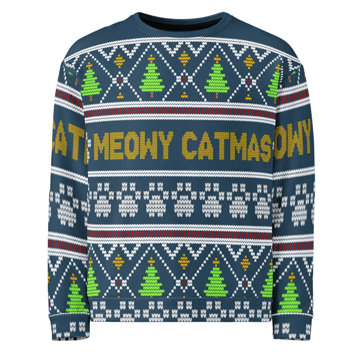 Ugly Catmas Sweater product image (1)