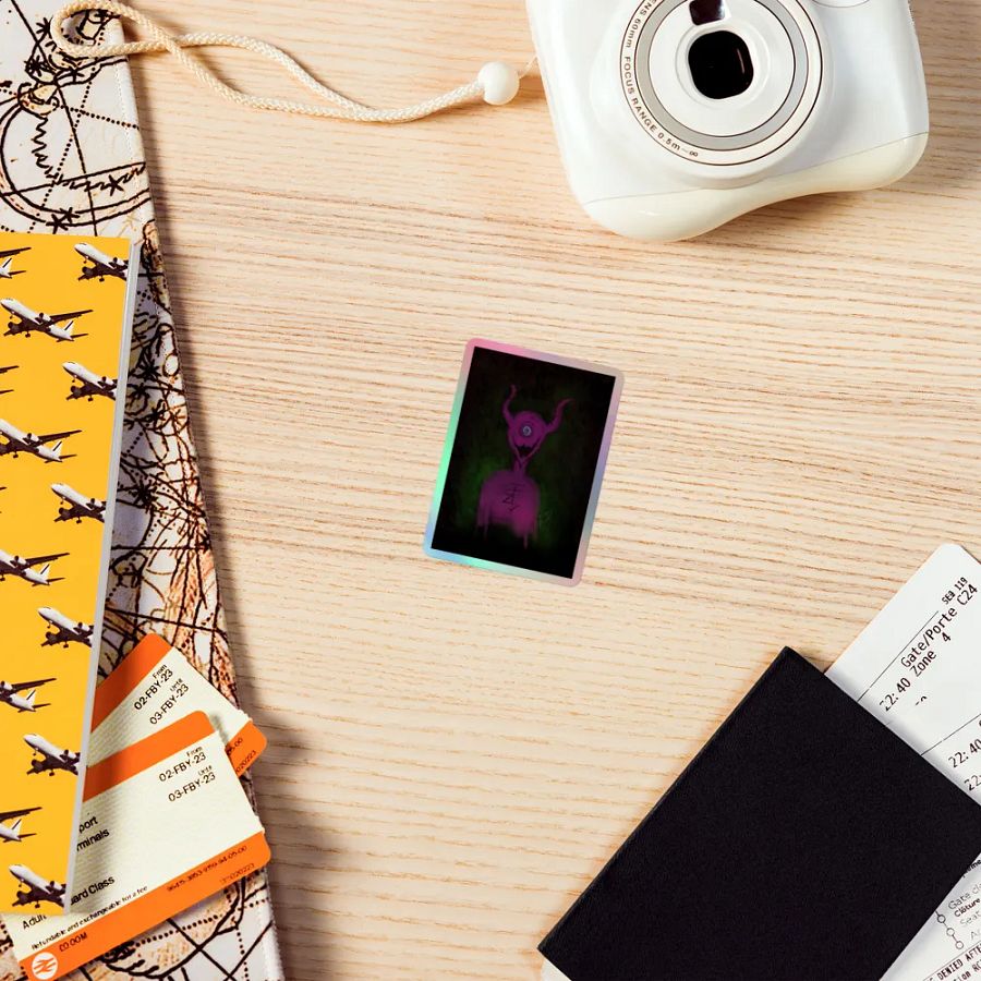 No Fear Demon Holo Sticker product image (5)