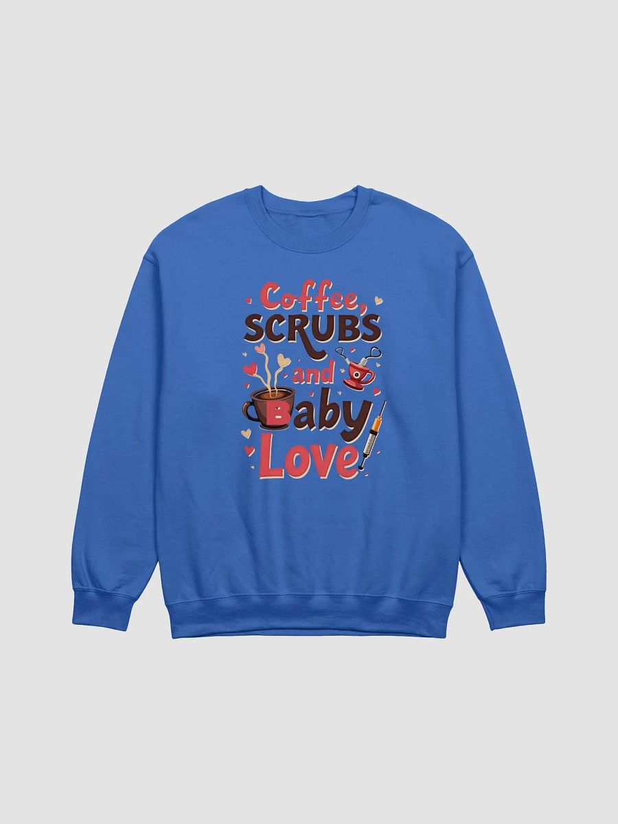 Coffee, Scrubs and Baby Love Crewneck Sweatshirt product image (9)