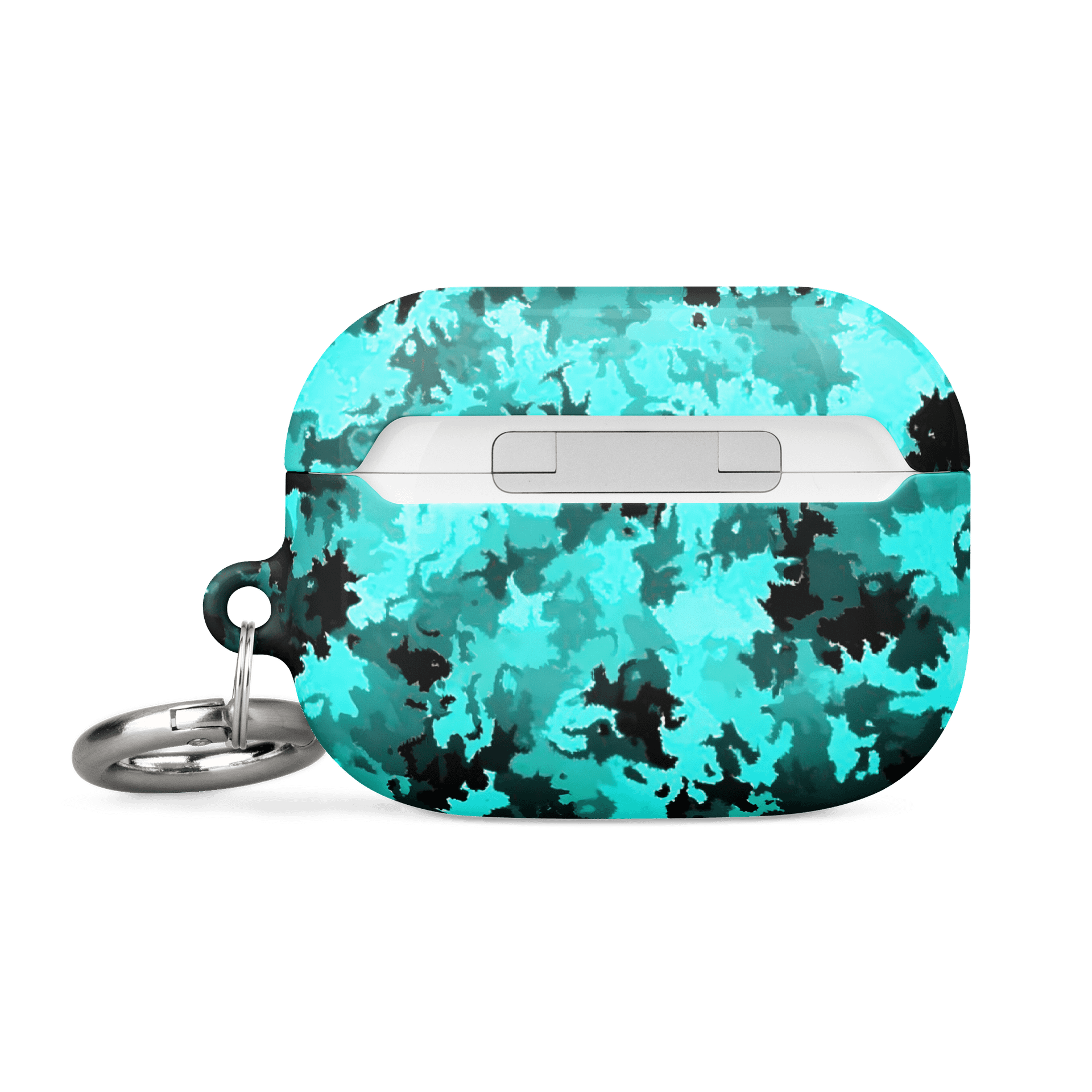 Turquoise Camo All-Over Print AirPods® Case product image (14)