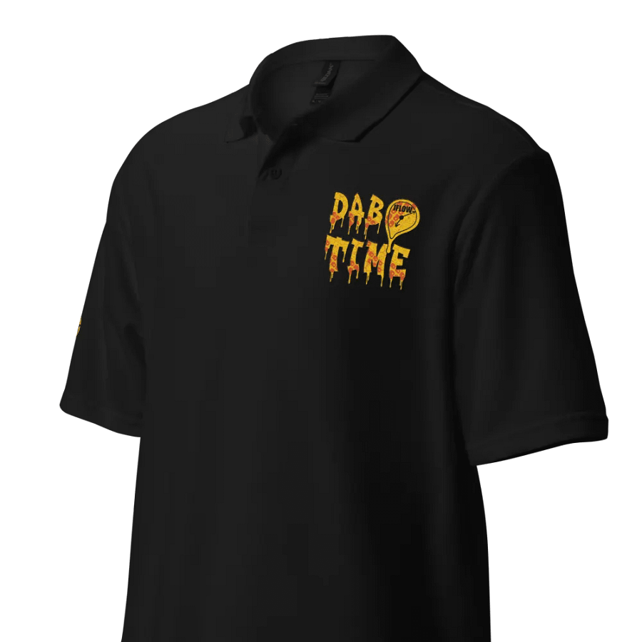 UNISEX HOT BOX FAM JFLOW DAB TIME DRIP EMOTE POLO product image (5)