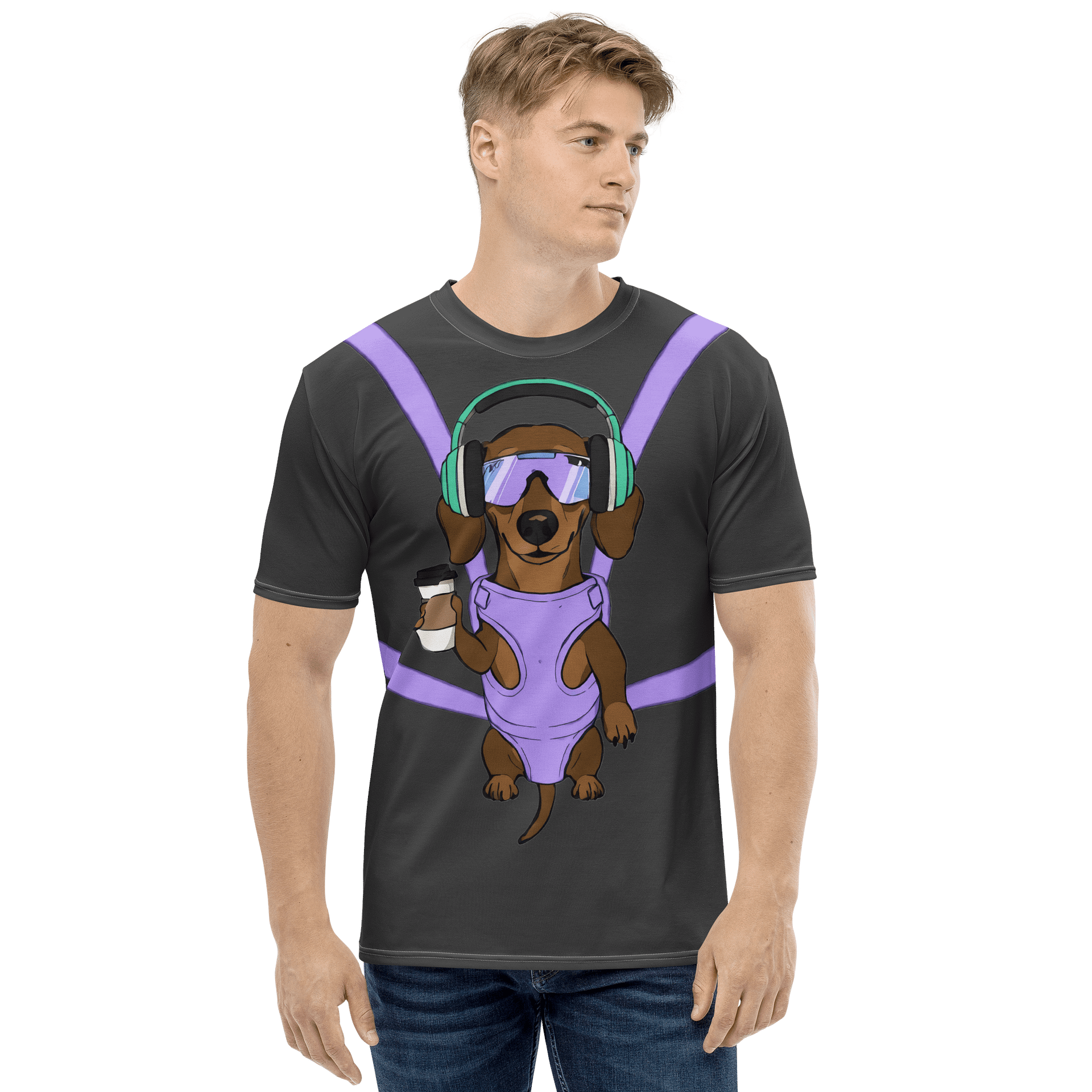 Coffee & Dachshunds - DJ Kaleo T-Shirt product image (1)