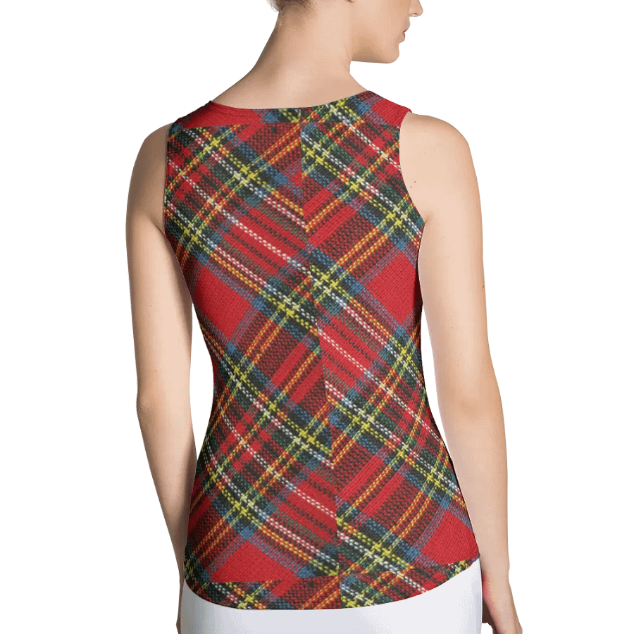 ALL-OVER PRINTED VINTAGE PATTERN WOMEN'S TANK TOP product image (2)