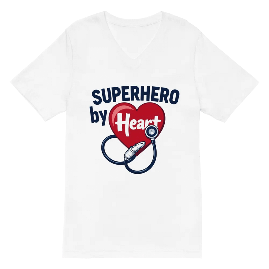 Heartfelt Hero V-Neck Tee product image (2)