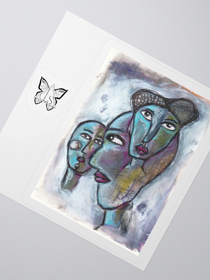 The Voices in my Head Art Sticker product image (2)