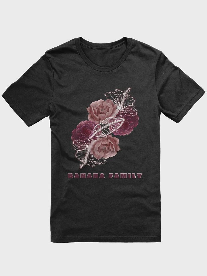 Floral Banana Family T-Shirt ~ Front Only product image (10)