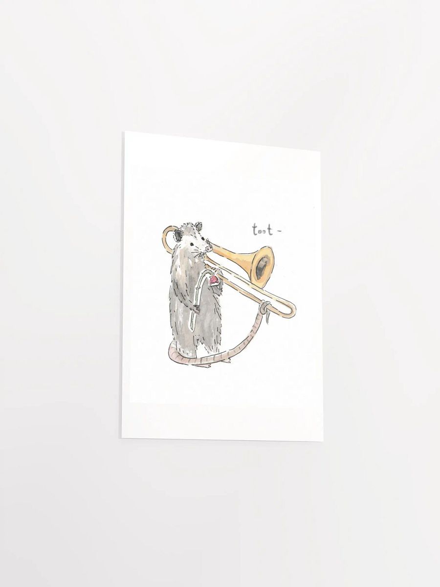 Serenaded by an Opossum Art Print product image (10)