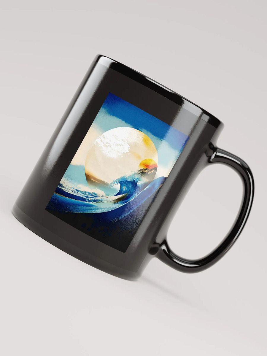 Geometric abstract art in Japanese style (front & back) product image (4)
