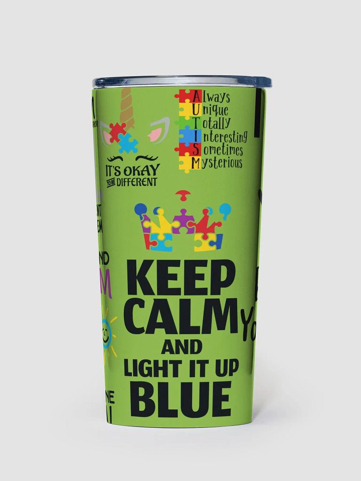 Empower Autism Awareness Tumbler product image (1)