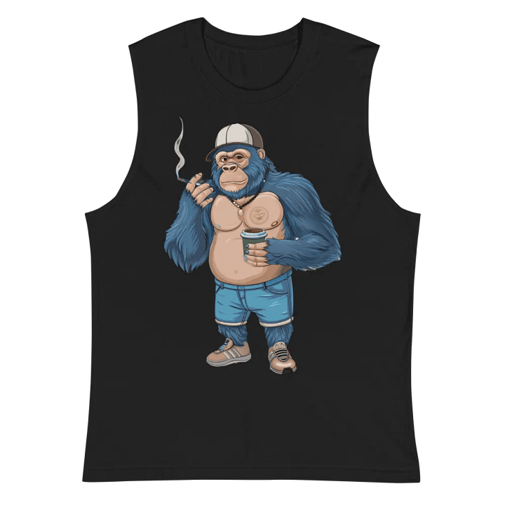Blue Gorilla Muscle Tank product image (2)