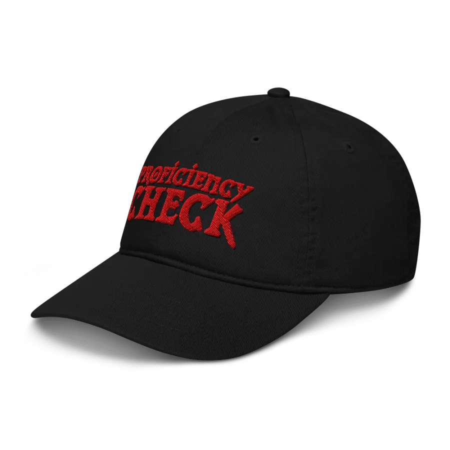 Red Proficiency Check - Organic Dad Hat product image (3)