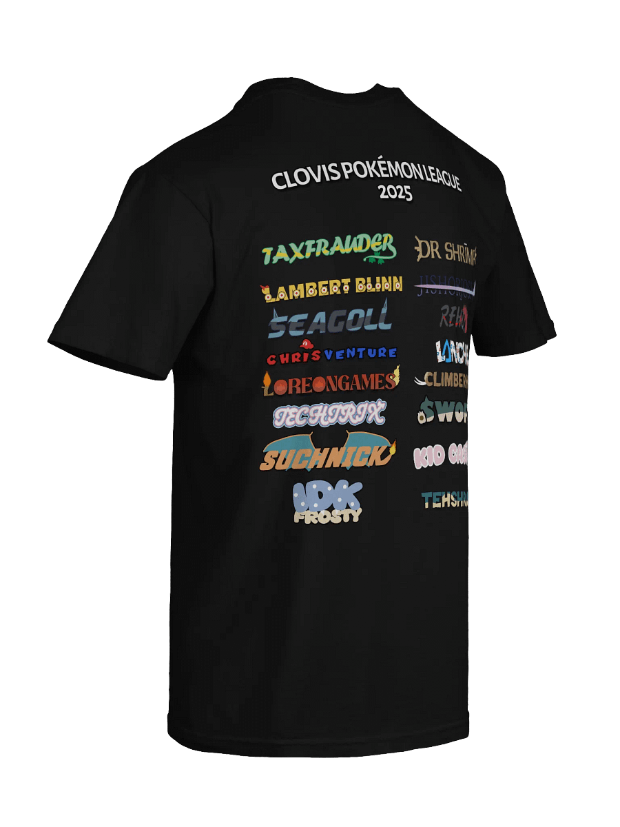 Clovis Pokémon League Tee product image (16)