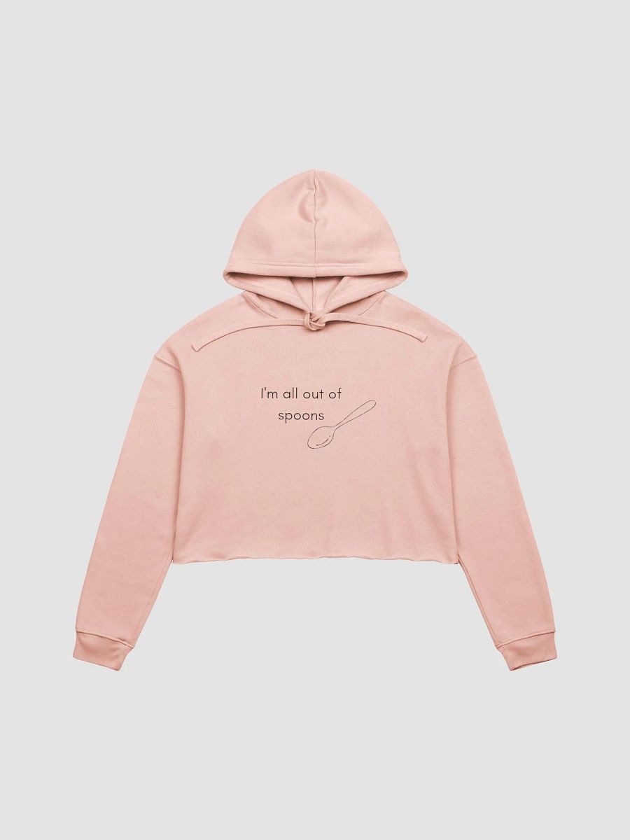 Sporking Tired Crop Hoodie product image (2)