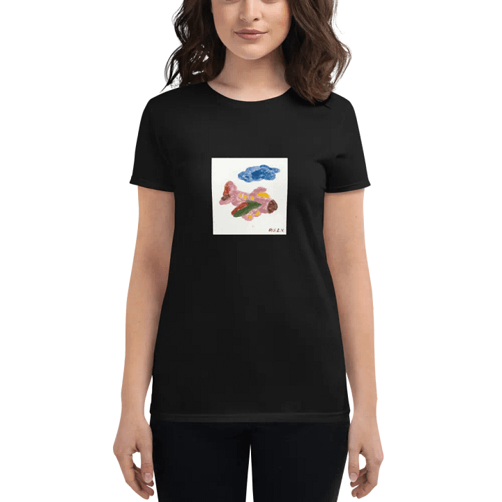 Kid Airplane (Gildan Women's Middleweight T-Shirt) product image (1)