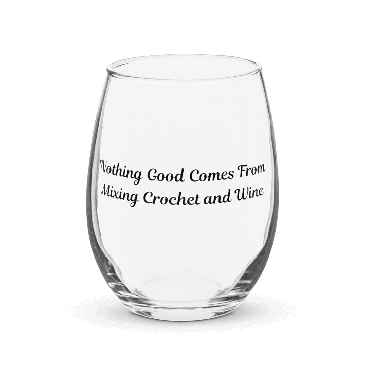 Nothing Good Wine Glass product image (1)