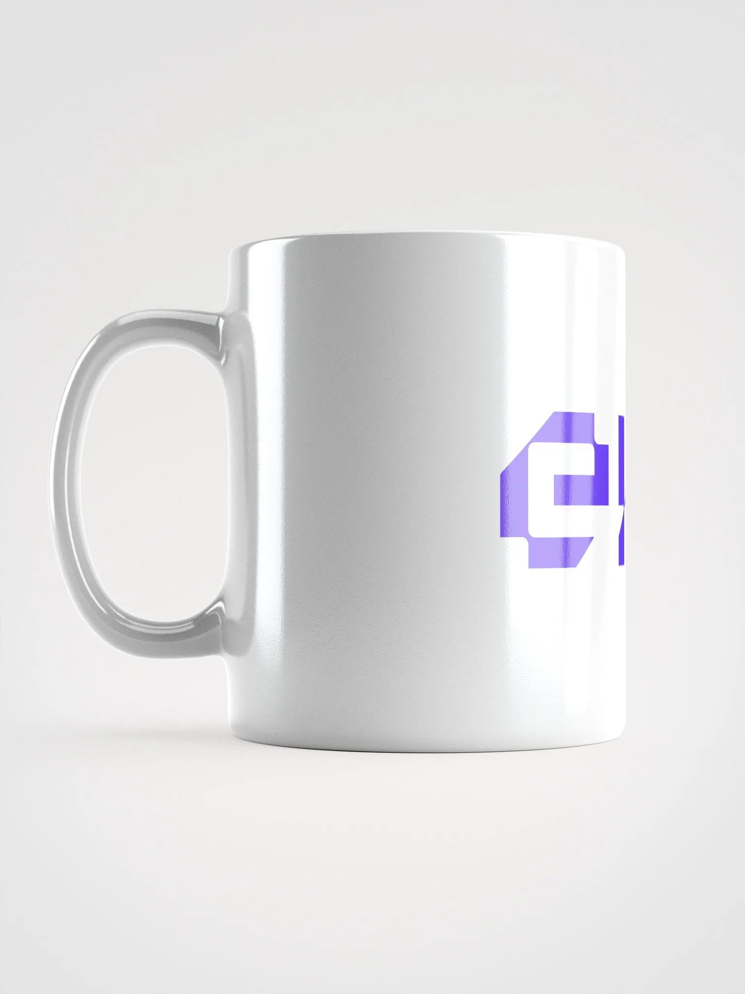 EKO's Purple Logotype Mug (White) product image (12)
