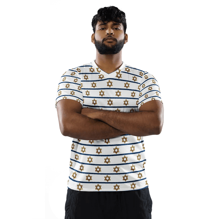 Golden Horizon Harmony V-Neck T-shirt product image (2)