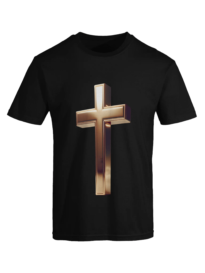Reflective Cross Gold T-Shirt product image (1)