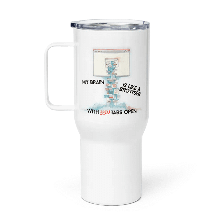 100 Tabs Open Travel Mug with a Handle product image (1)
