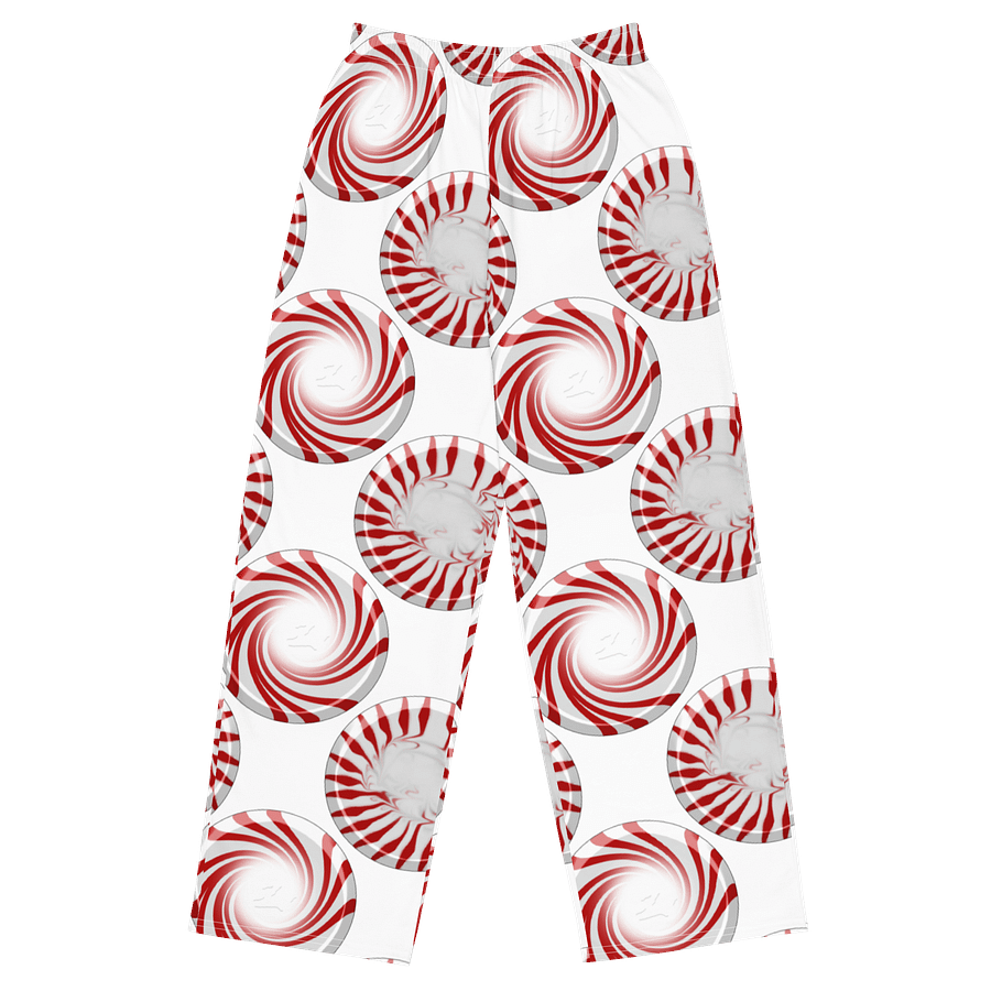 Peppermint Candy Pattern Wide Leg Pants product image (1)