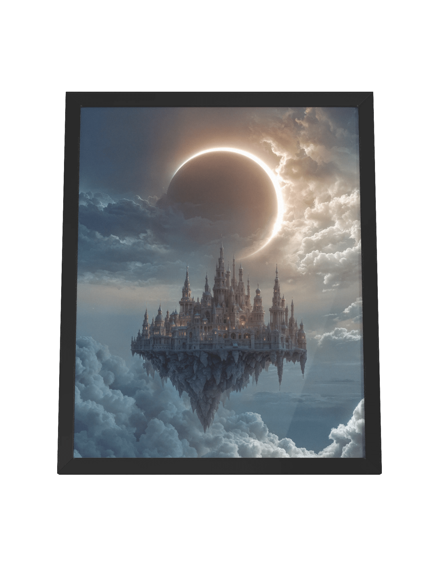 The Eclipse Citadel – Framed Poster product image (6)