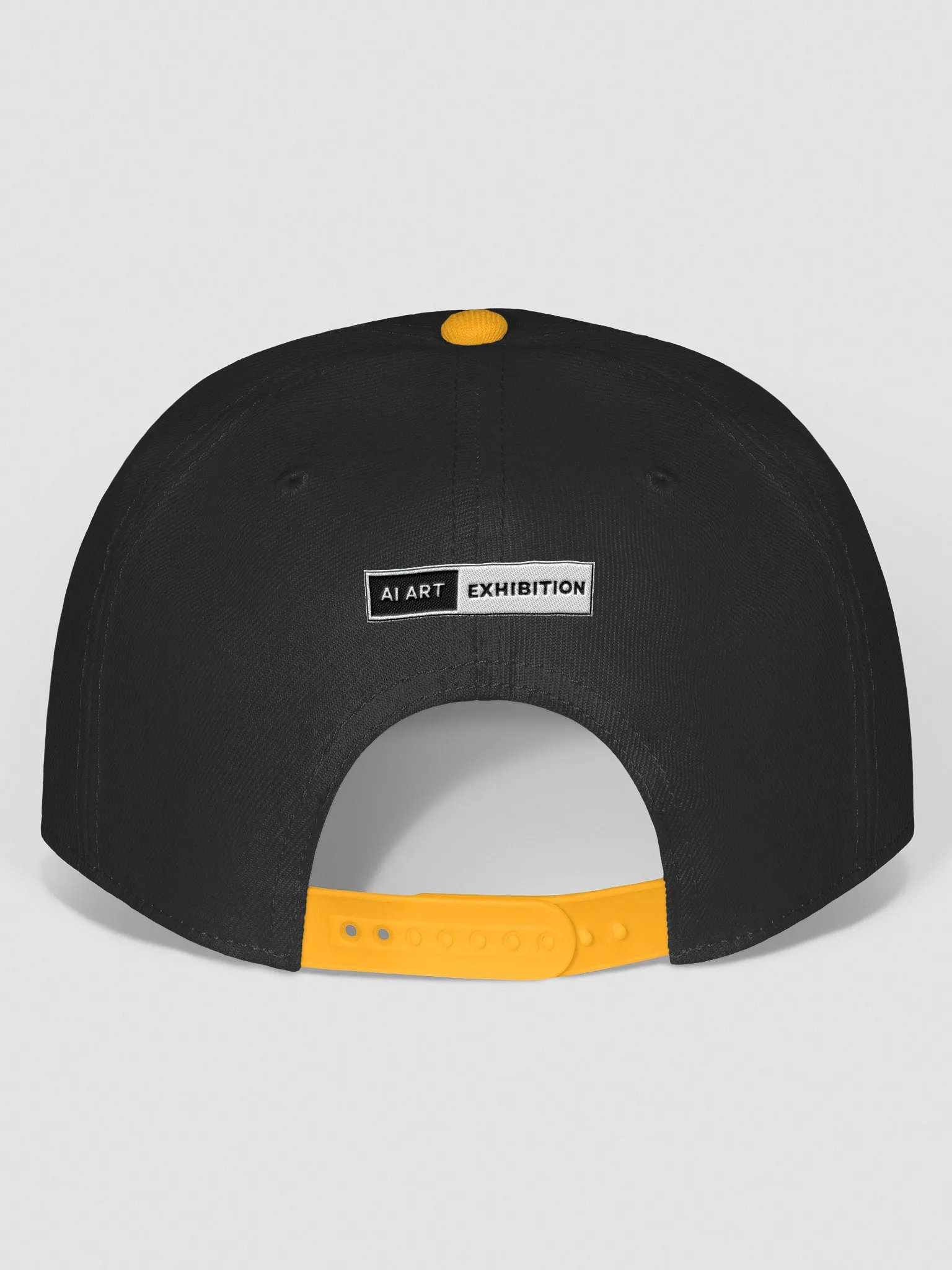 Gold "THE LAND OF MILK & HONEY" Snapback Cap product image (4)