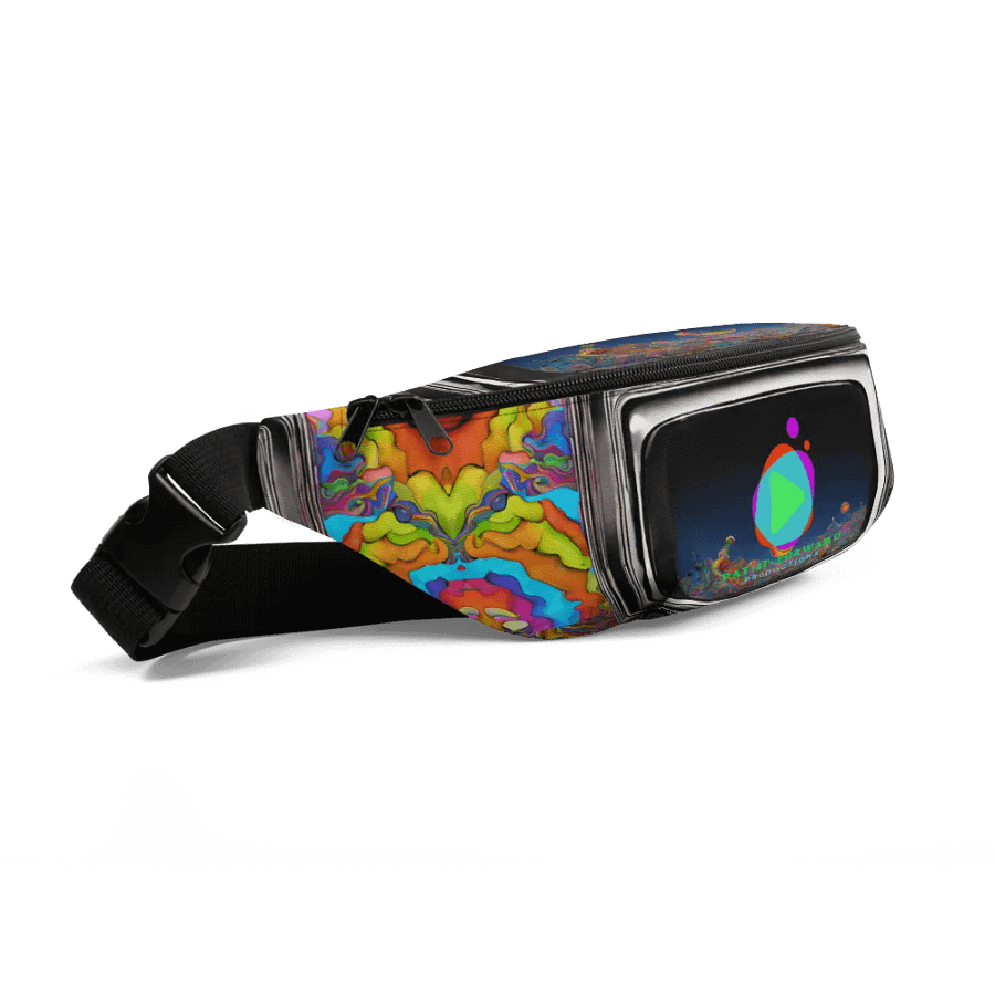 Psychedelic TV All-Over Fanny Pack product image (7)