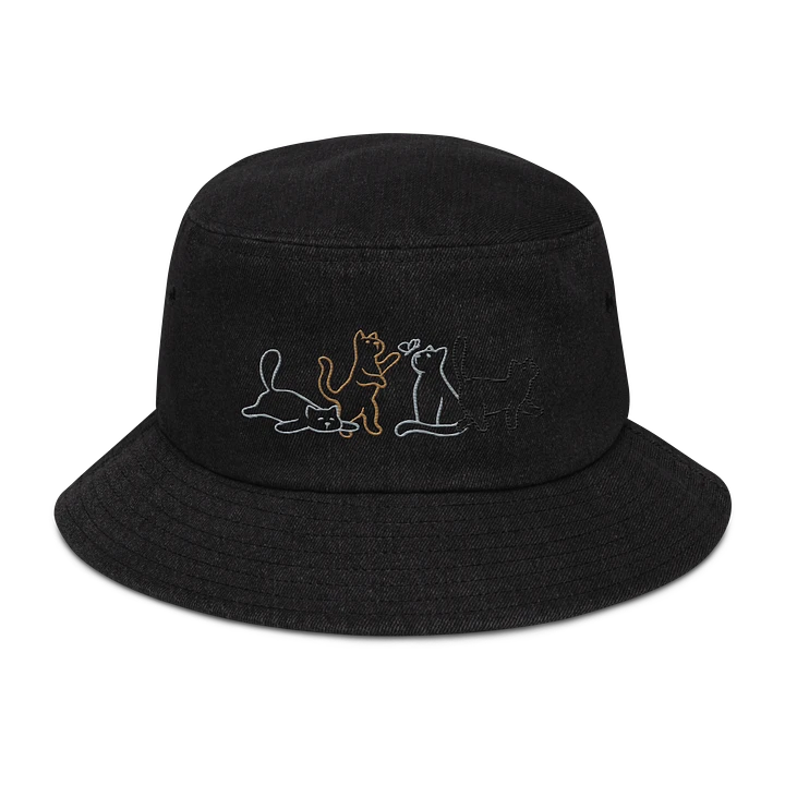 Button Cat Bucket Hat product image (1)