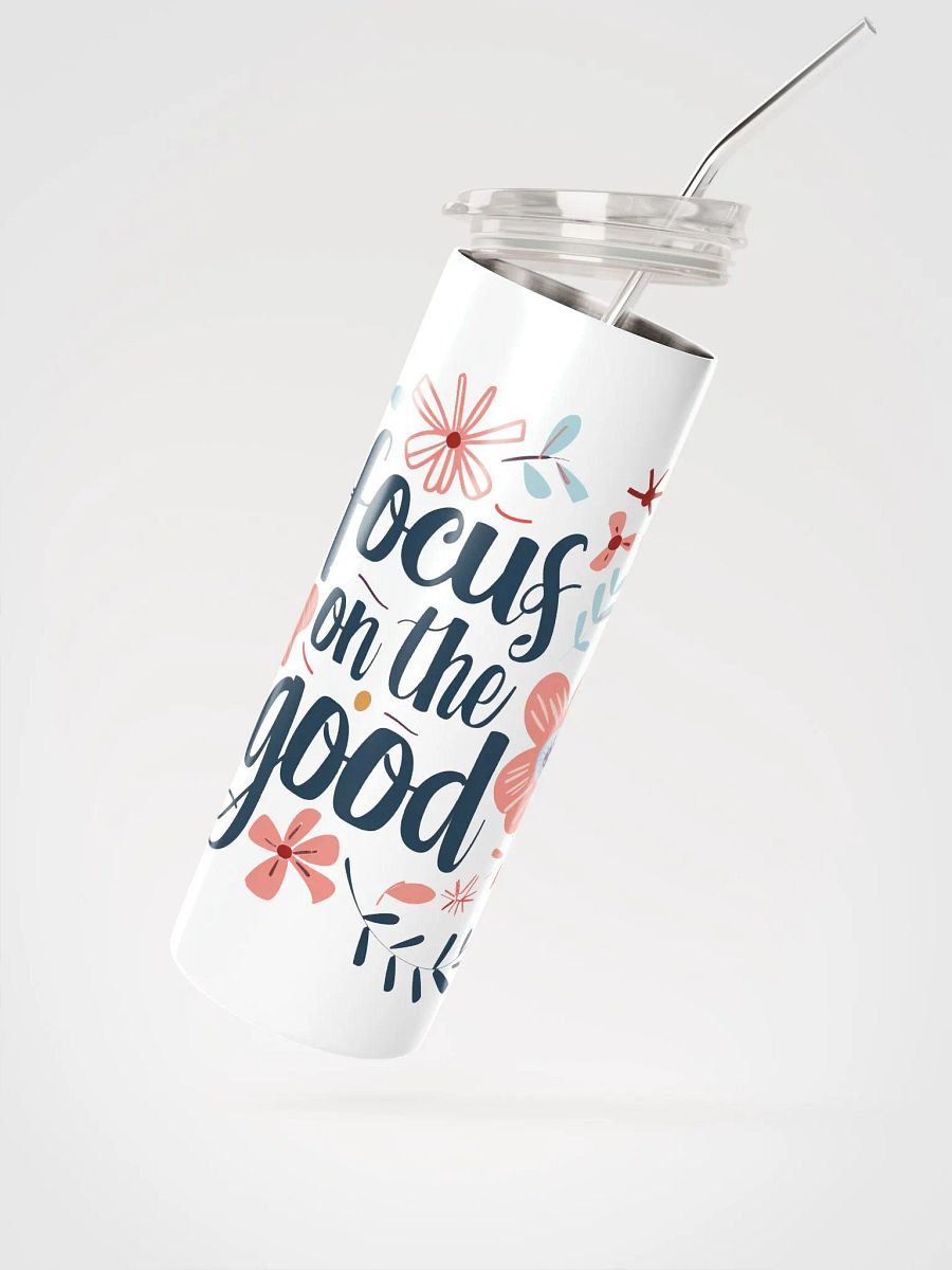 Floral Focus Stainless Steel Tumbler product image (2)