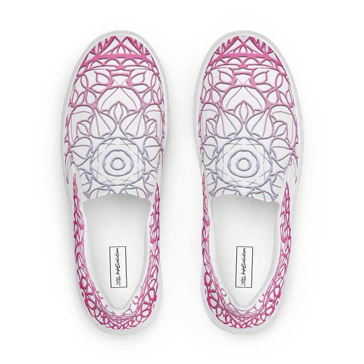 Pink Mandala Dream Women's Slip-On Shoes product image (1)