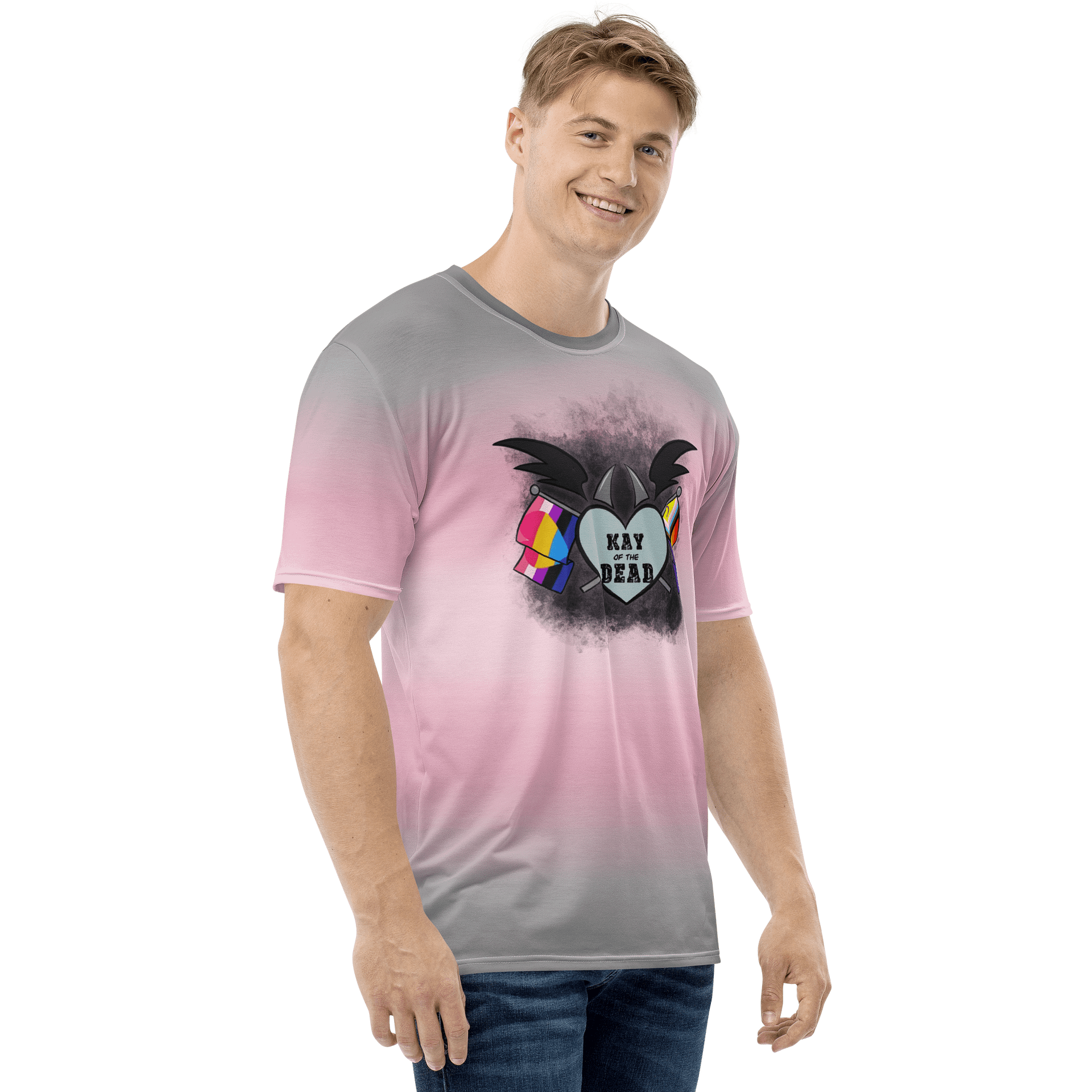 Kay_of_the_Dead Pride Logo Demigirl Pride Tee product image (4)